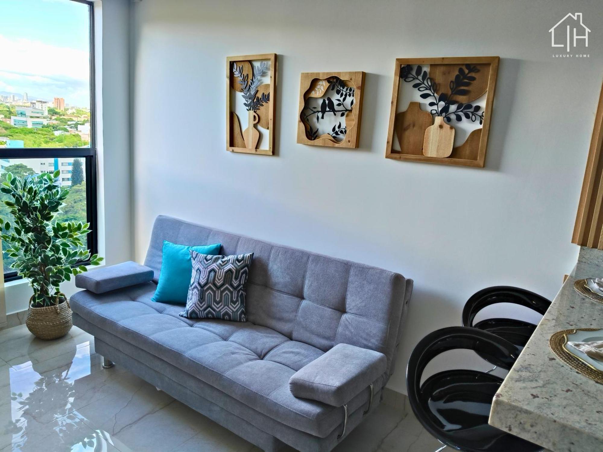 Cali - Apartaestudios Edificio Miro Living Værelse billede