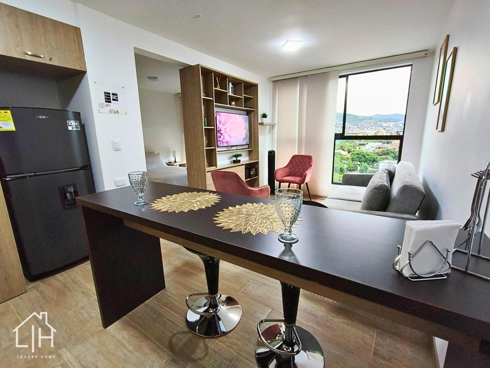 Cali - Apartaestudios Edificio Miro Living Værelse billede