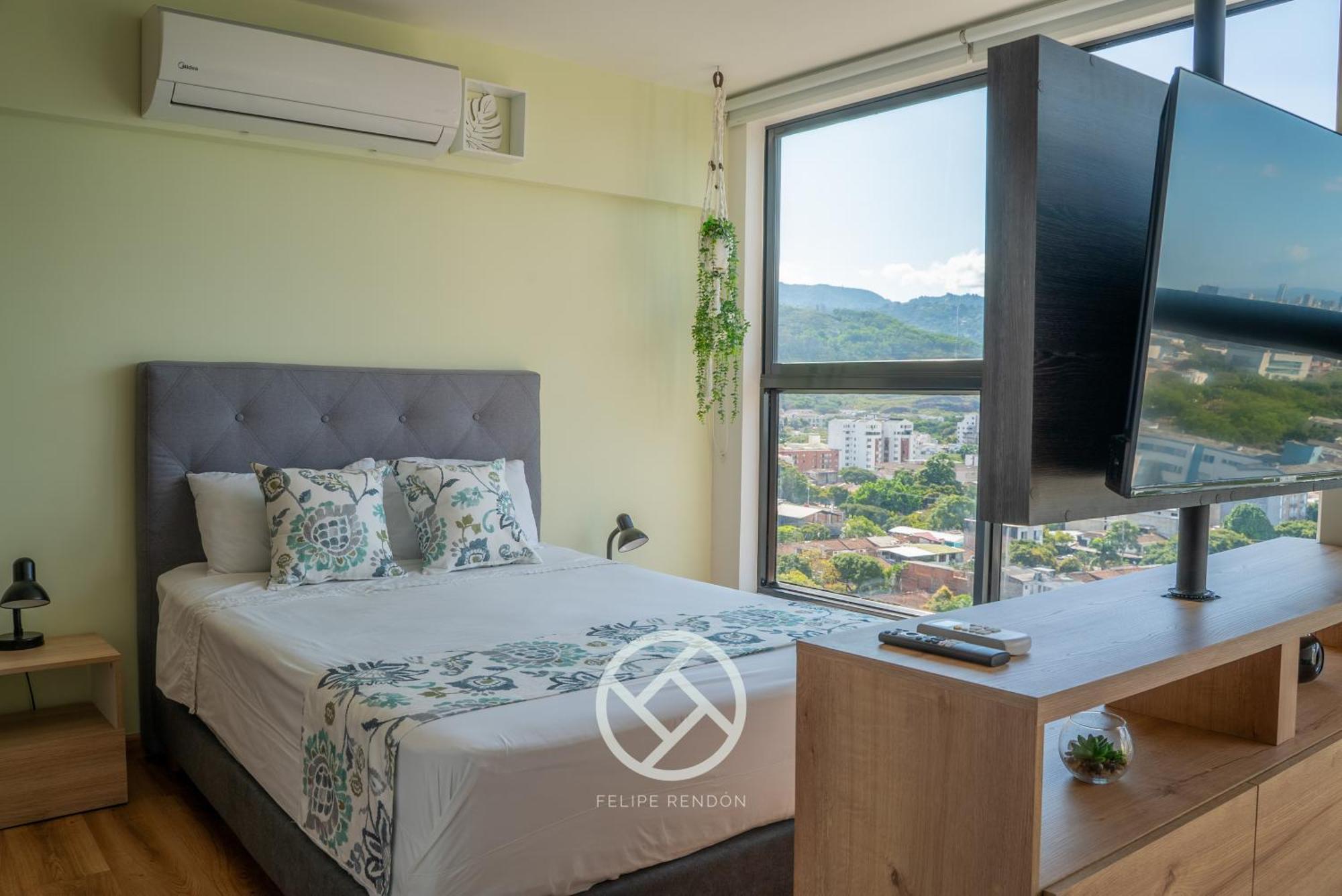 Cali - Apartaestudios Edificio Miro Living Værelse billede