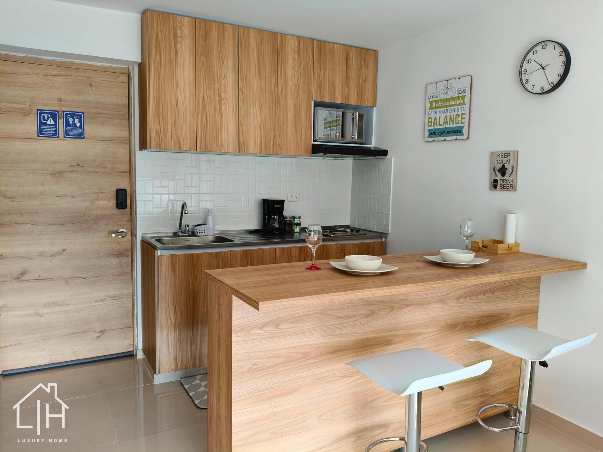 Cali - Apartaestudios Edificio Miro Living Eksteriør billede