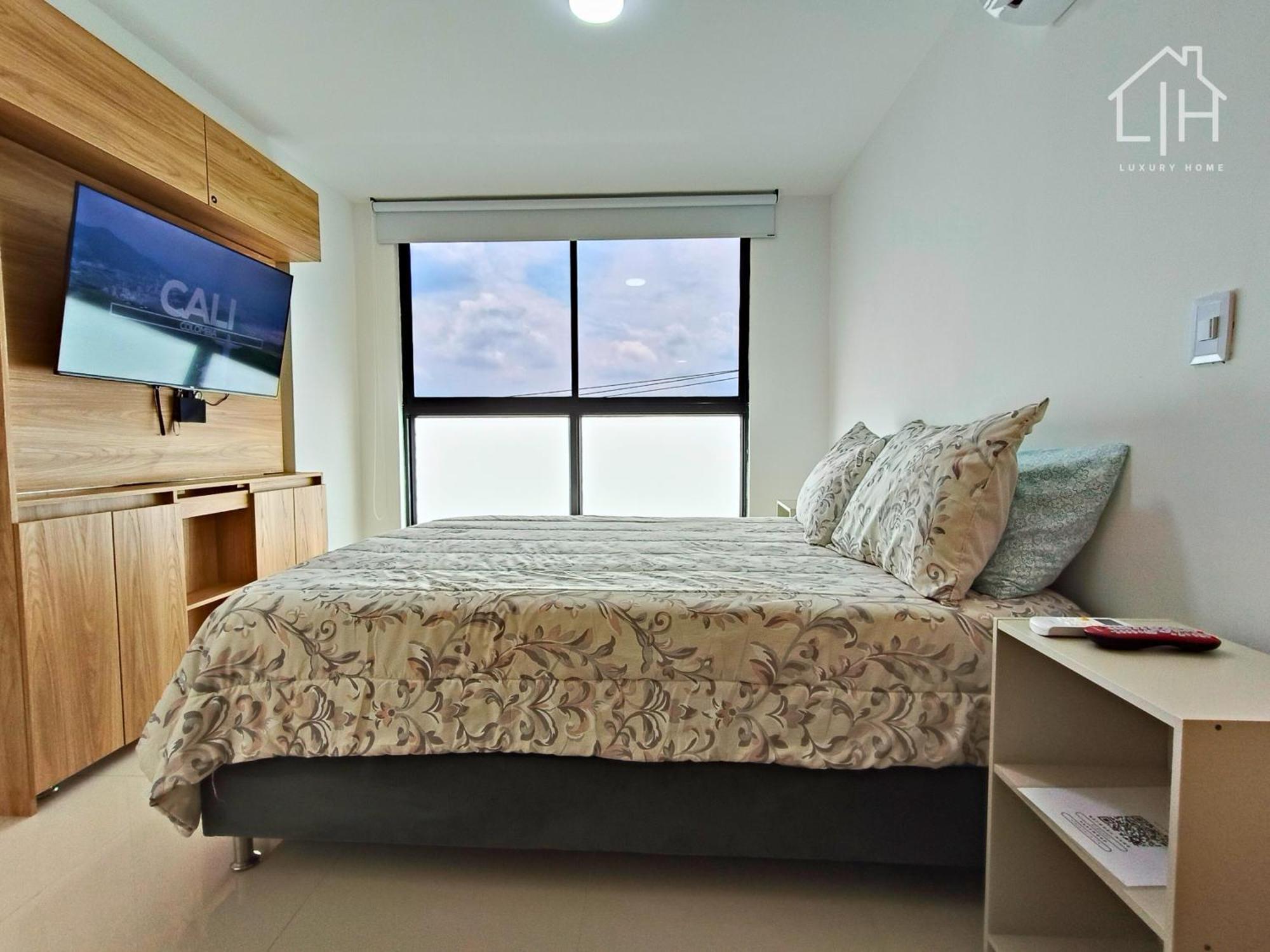 Cali - Apartaestudios Edificio Miro Living Eksteriør billede